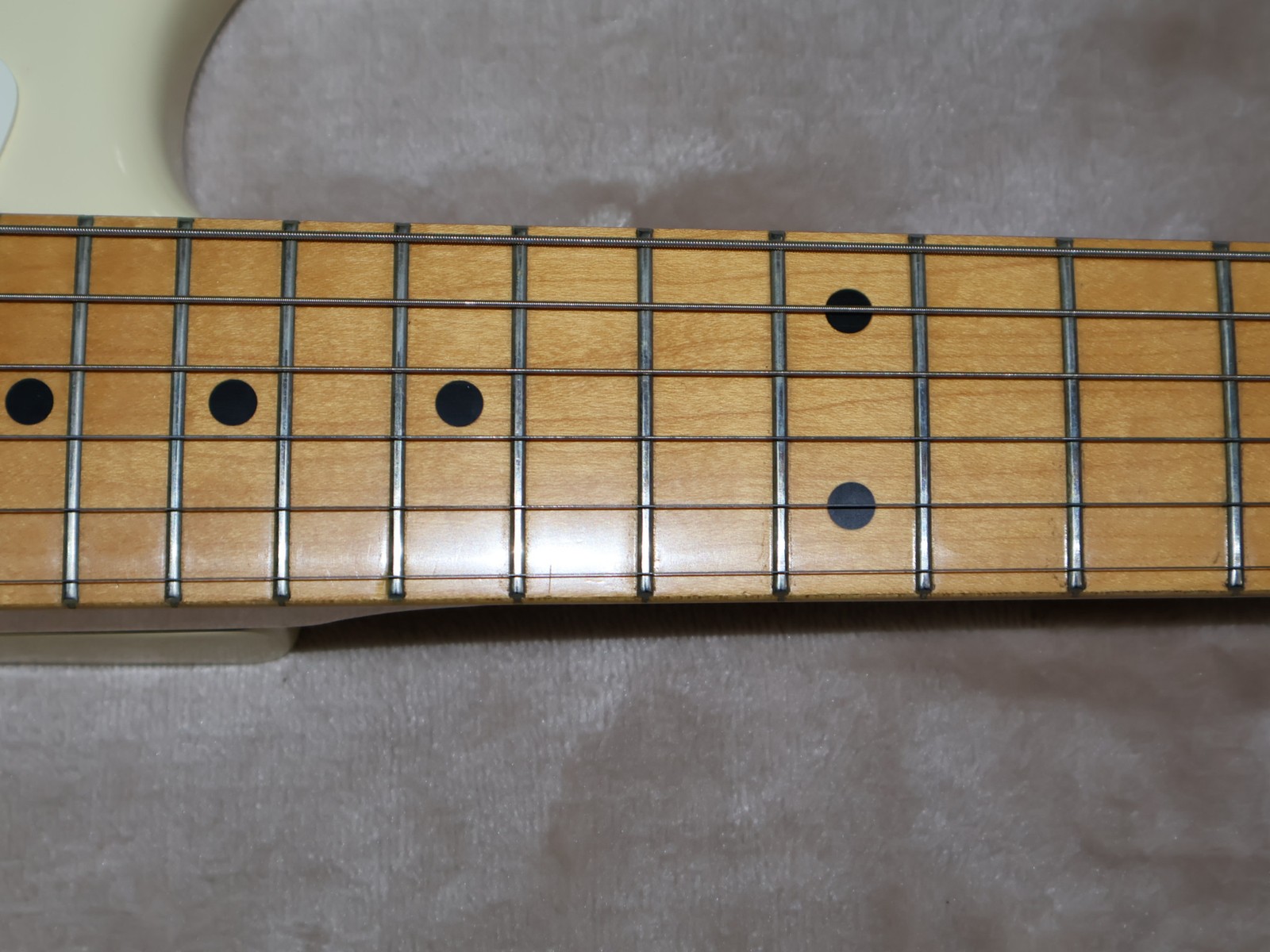 86-87 MIJ Japan Fender Squier Stratocaster ST-357 A Series Olympic White Gigbag!