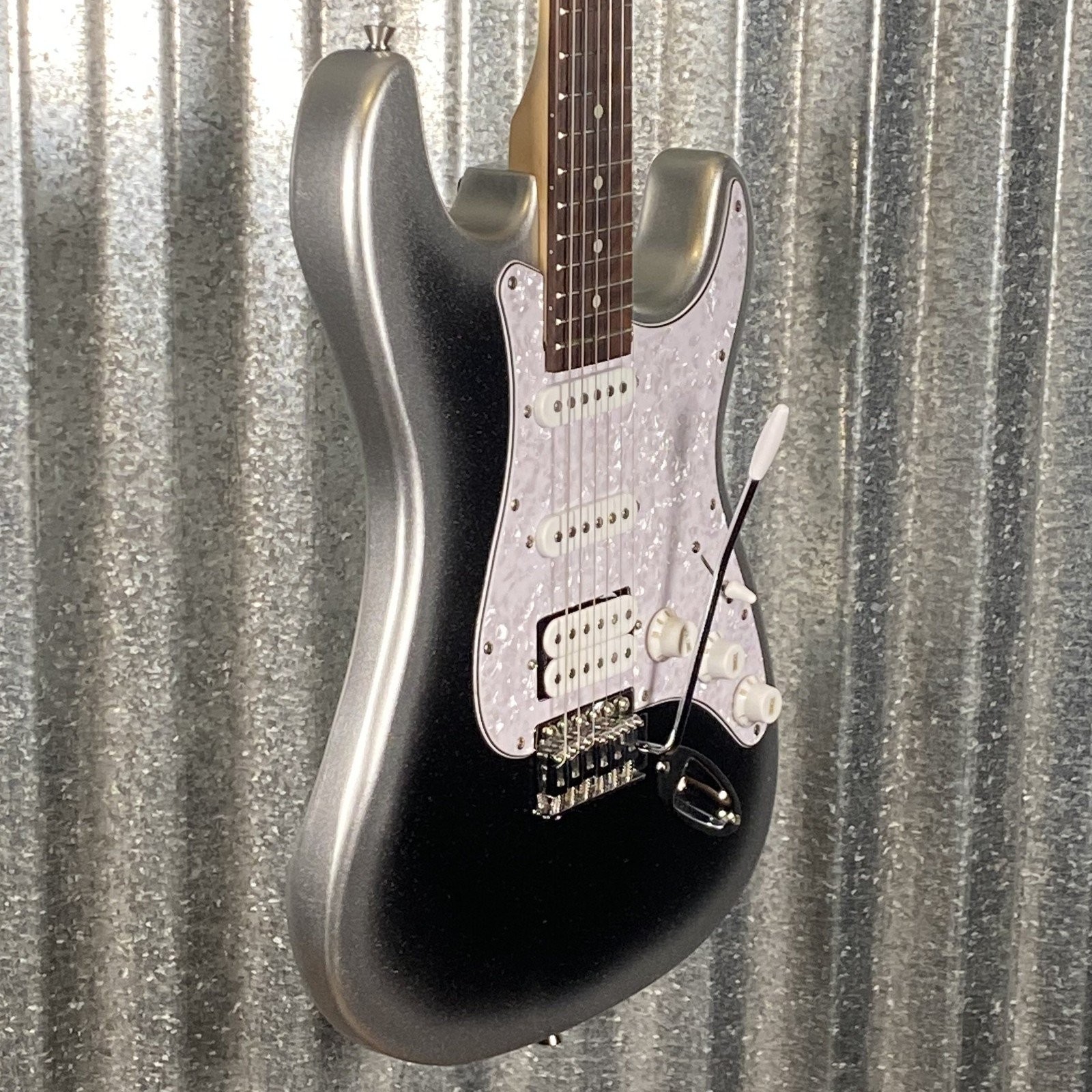 Musily MST-1 Strat Style HSS Guitar Metal Black Burst #21820260001 Used