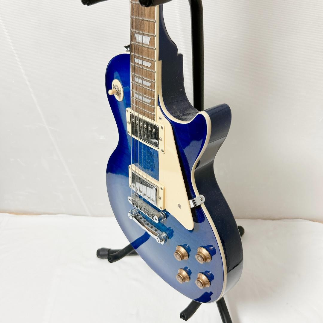 Aria Pro II Leopard Blue Electric Guitar Excellent Condition