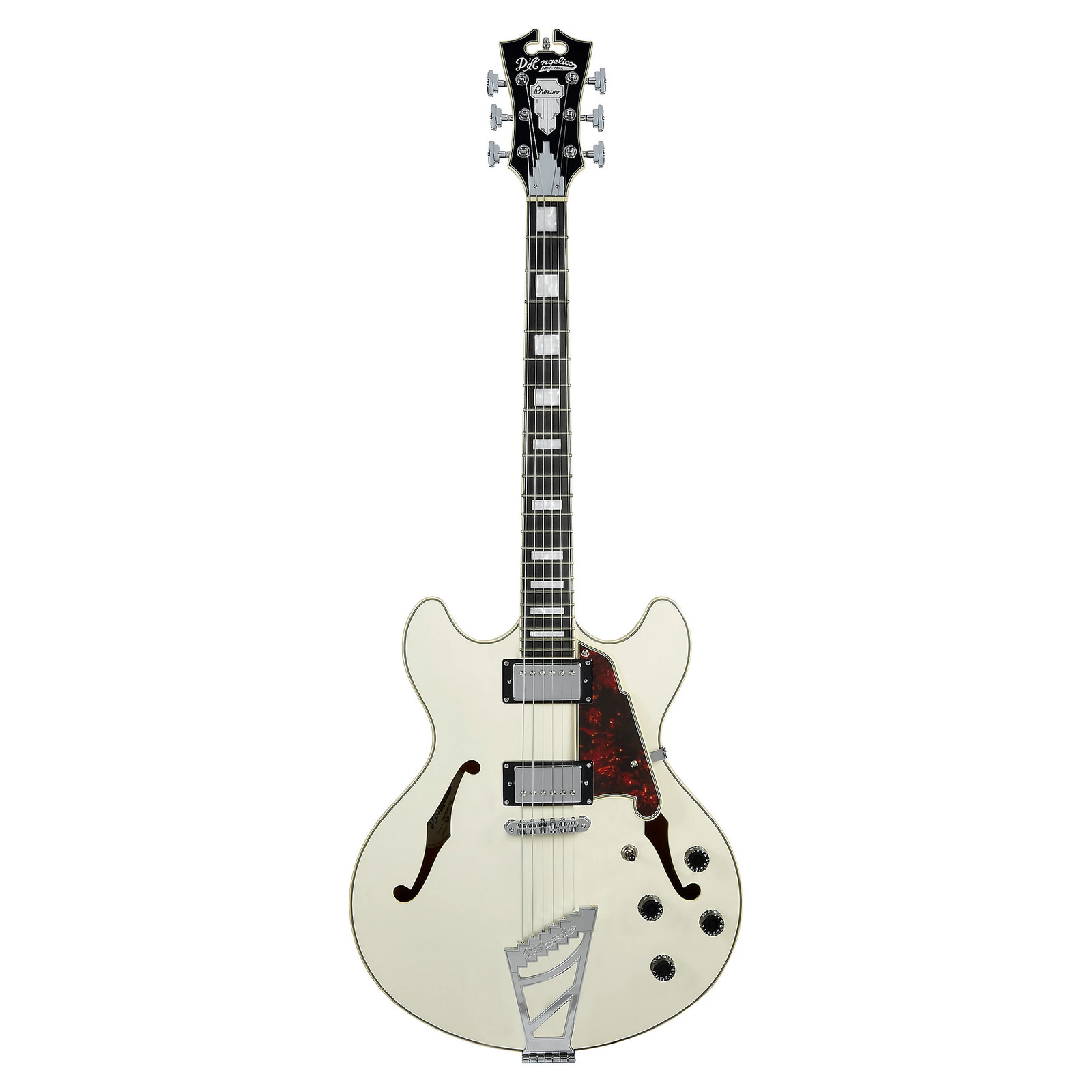 D’Angelico Premier DC w/ Stairstep Tailpiece – Champagne – Open Box