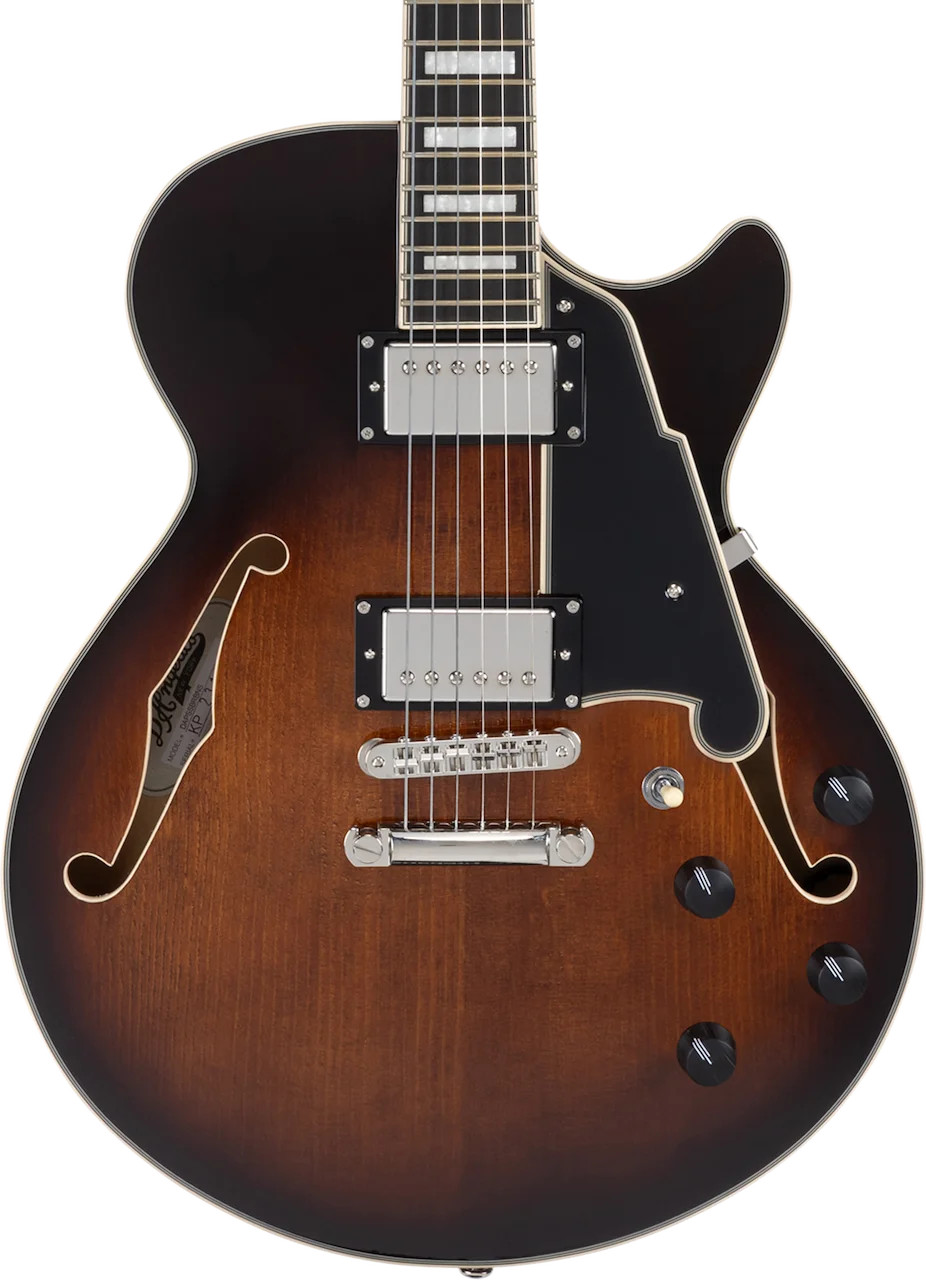 D’Angelico Premier SS Electric Guitar – Brown Burst