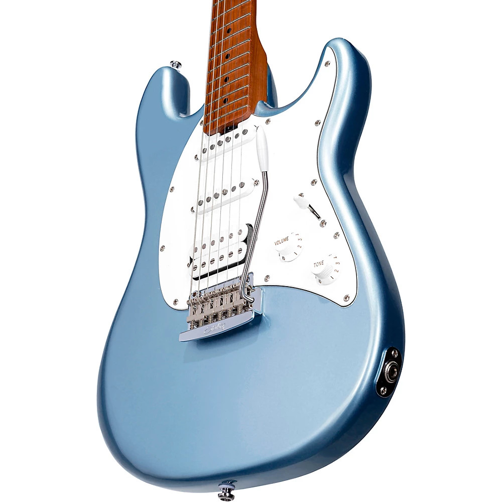 Sterling by Music Man Cutlass HSS Electric Guitar Firemist Silver