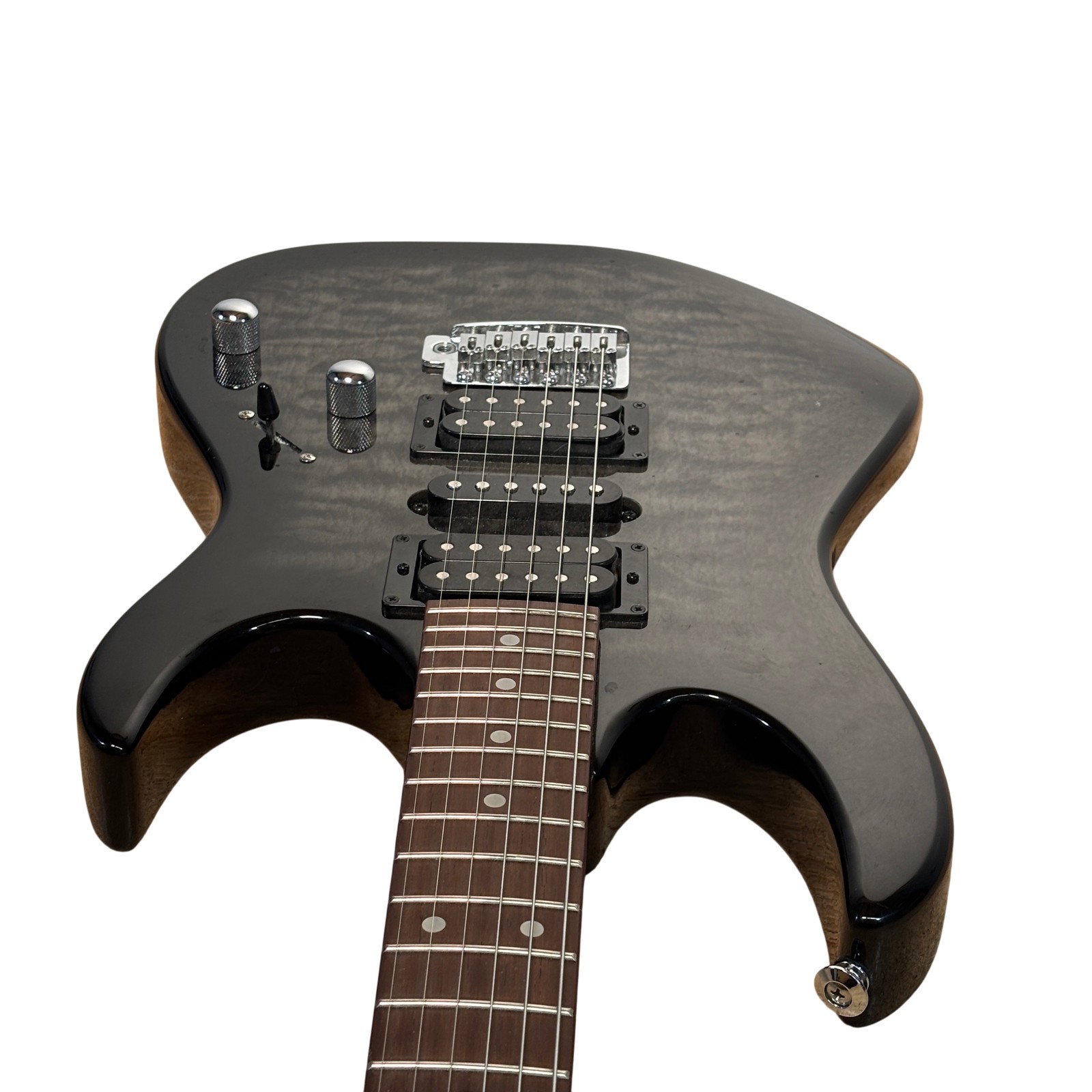 Ibanez GIO Grx70qa Black Sunburst 6-String 22-Fret Electric Guitar 4435