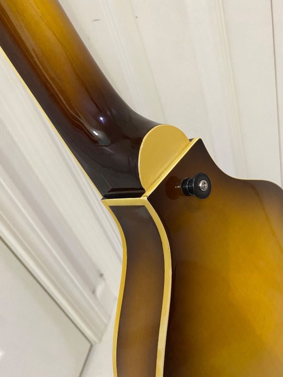 Japan Vintage Set Neck Bizarre Beatles Violin Bass Guitar