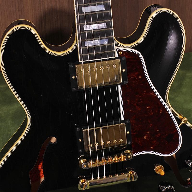Gibson Custom Shop 1959 ES-355 Reissue Ebony Murphy Lab UL Aged Electric Guitar
