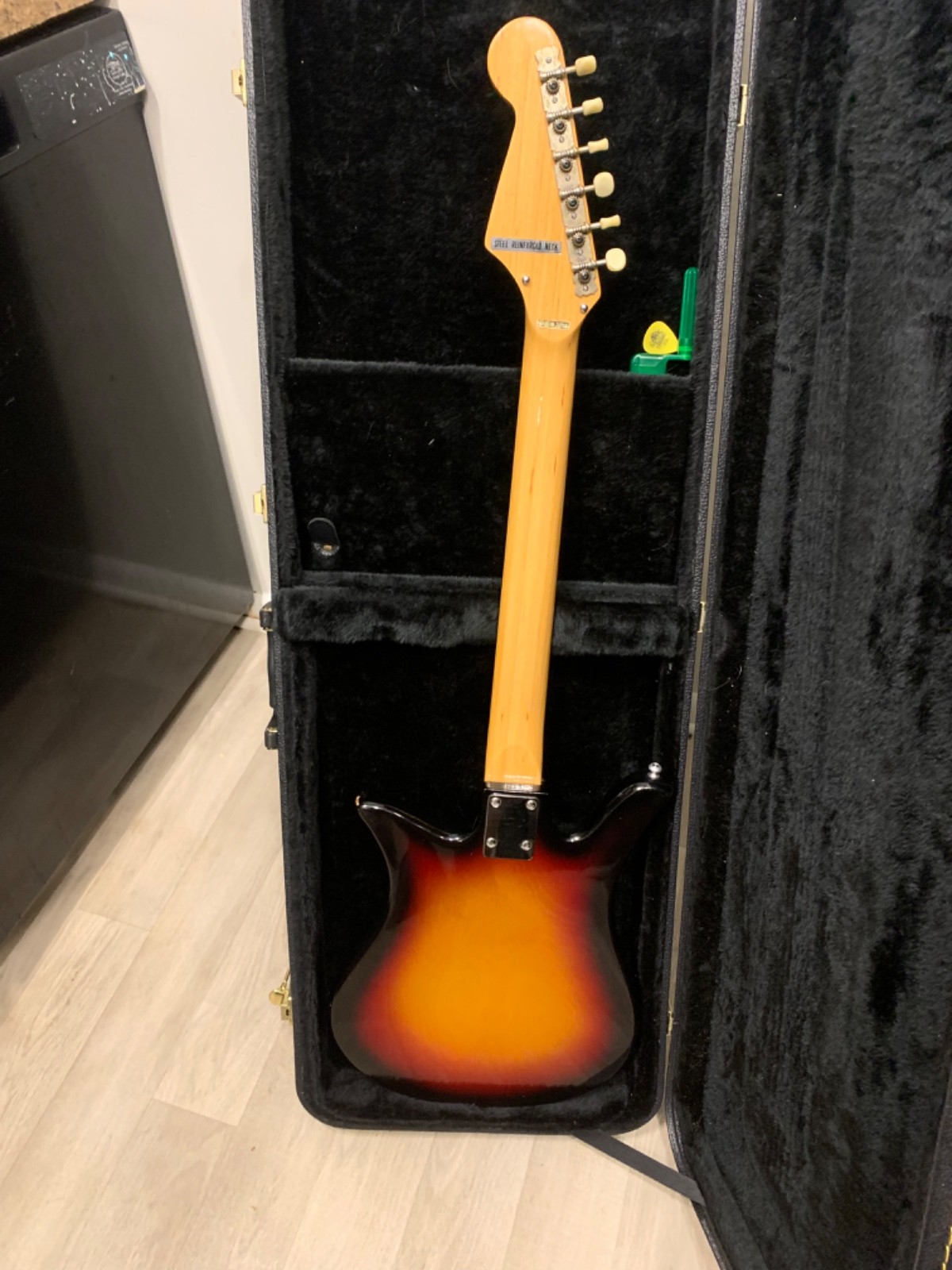 Teisco 1960s Vintage Electric Guitar Made In Japan With Case