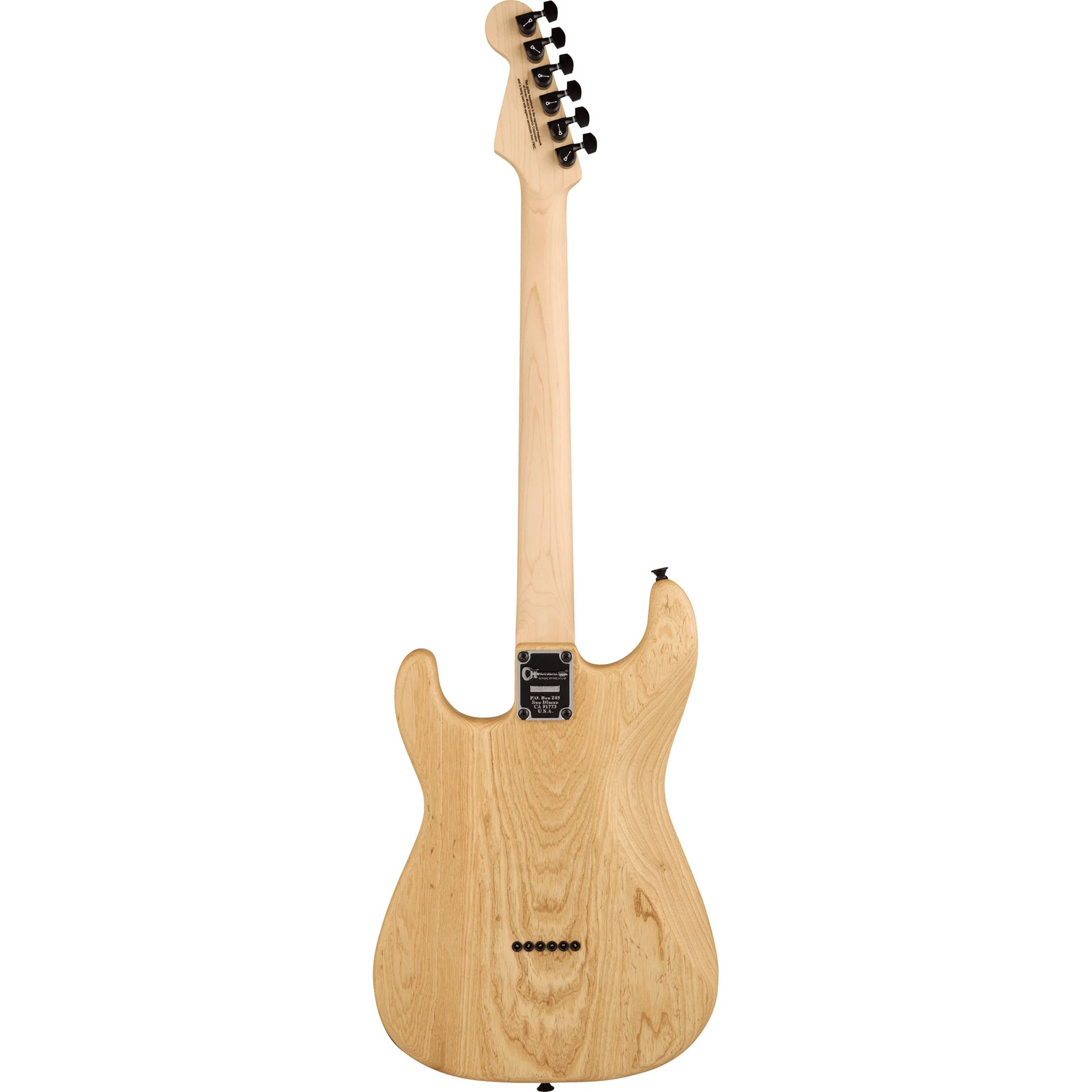 Charvel Pro-Mod So-Cal Style 1 HH HT MPL Guitar – Maple Fingerboard, Natural Ash