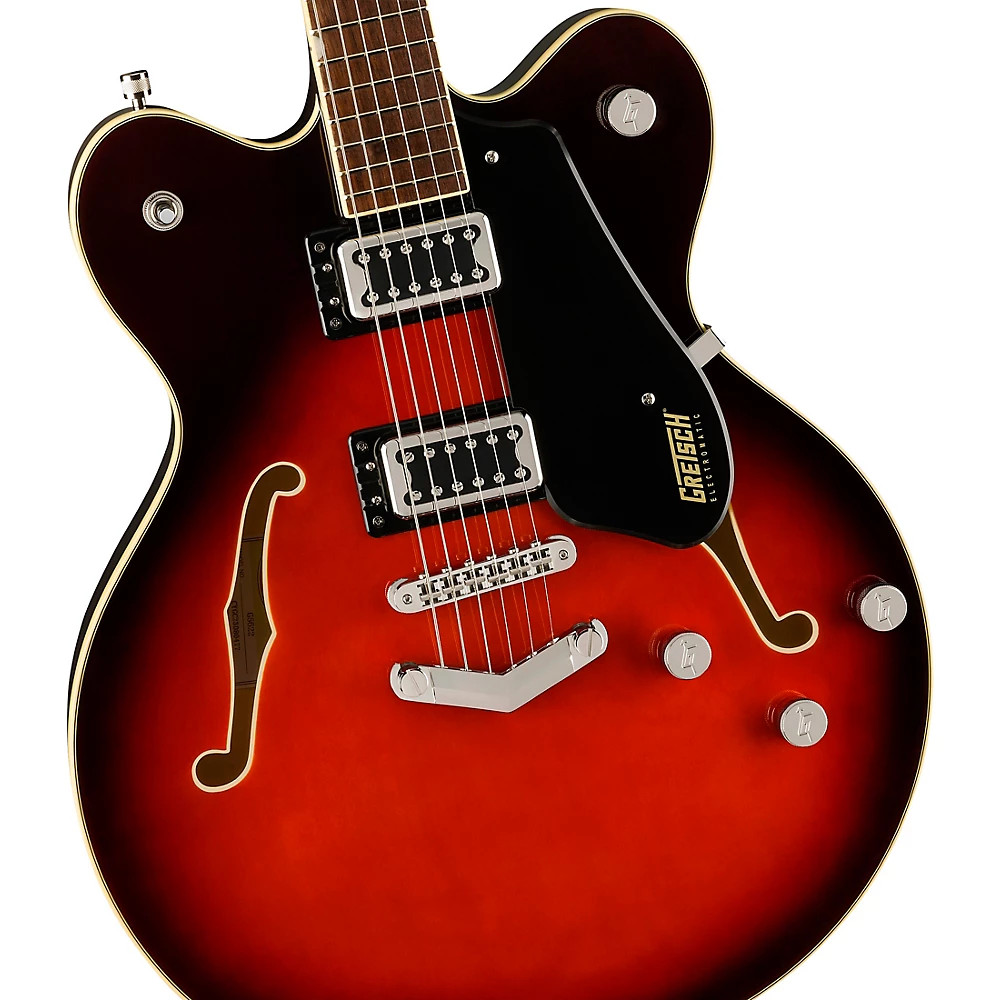 Gretsch G5622 Electromatic Center Block DoubleCut With VStoptail Claret Burst