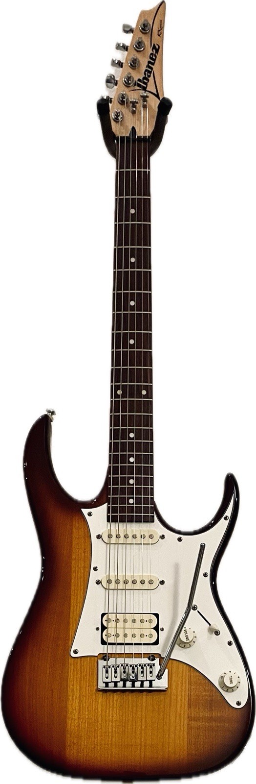 2004 Ibanez RX240 AV Strat Style Antique Violin Maple Body Great Condition Setup