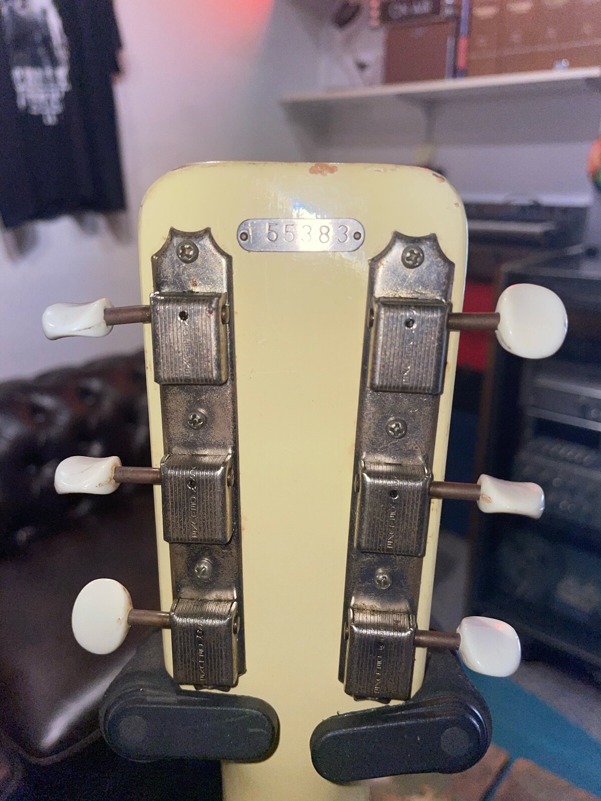 1961 Supro Model 1507 Original White