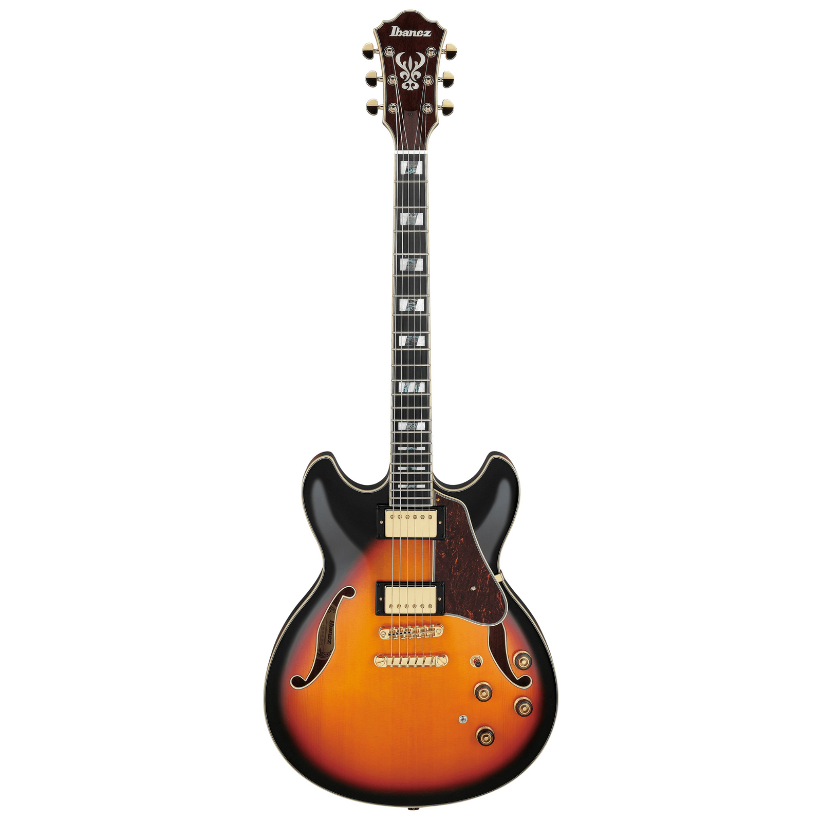 Ibanez AS113 Artstar Semi-Hollow E/G, Ebony Fingerboard, Brown Sunburst