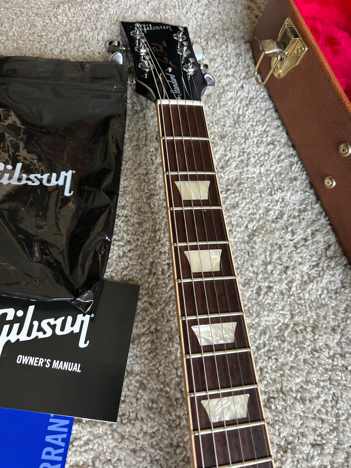 Gibson Les Paul Standard AAA Flame Maple Top 2018 – Blood Orange Burst