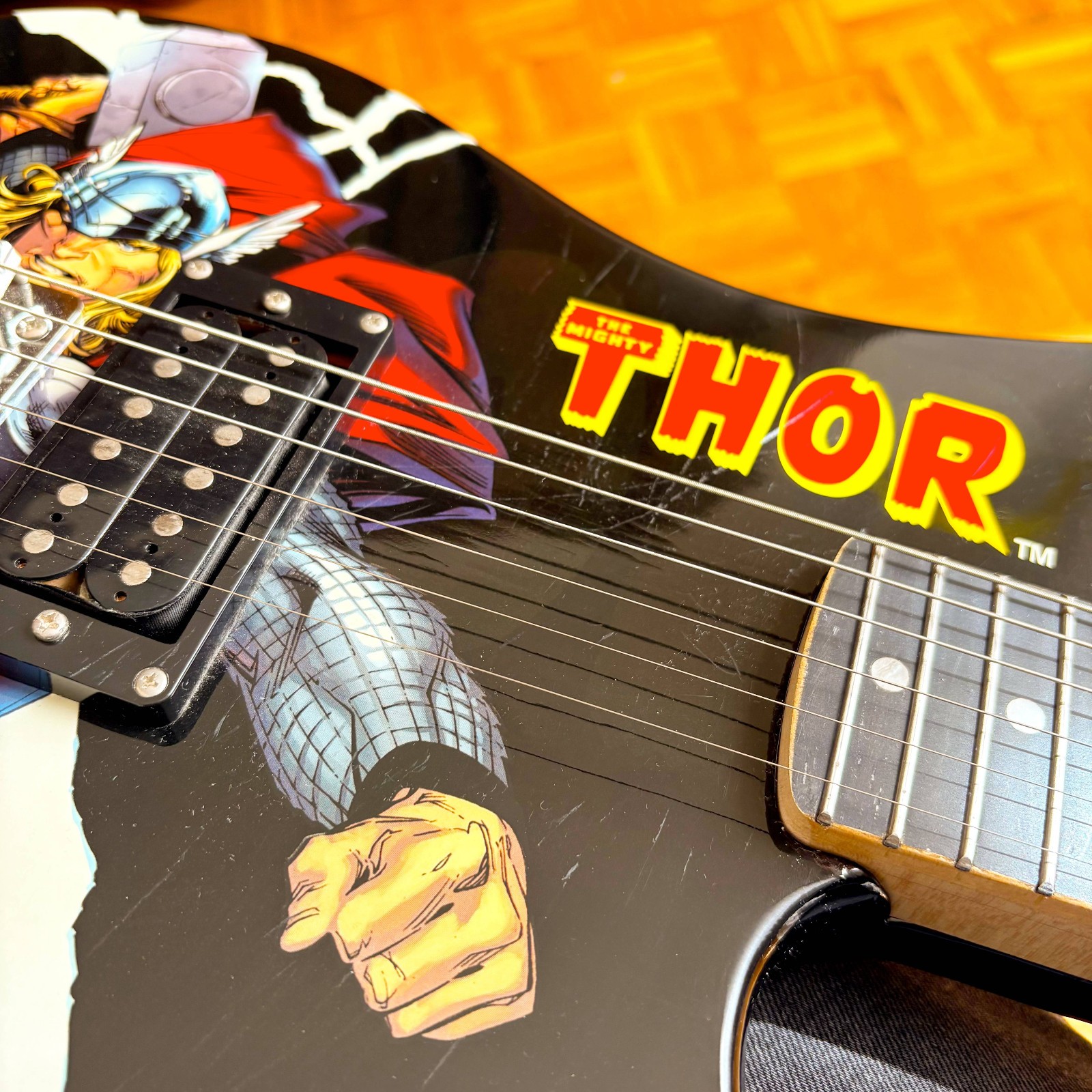 Peavey Marvel Avengers Thor Rockmaster 3/4 Size Electric Guitar – 2011 – Rare!