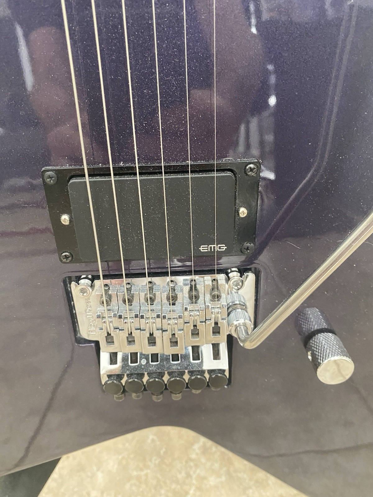 ENL Custom Guitars Voodoo 22 Fret Original Floyd Rose Guitar