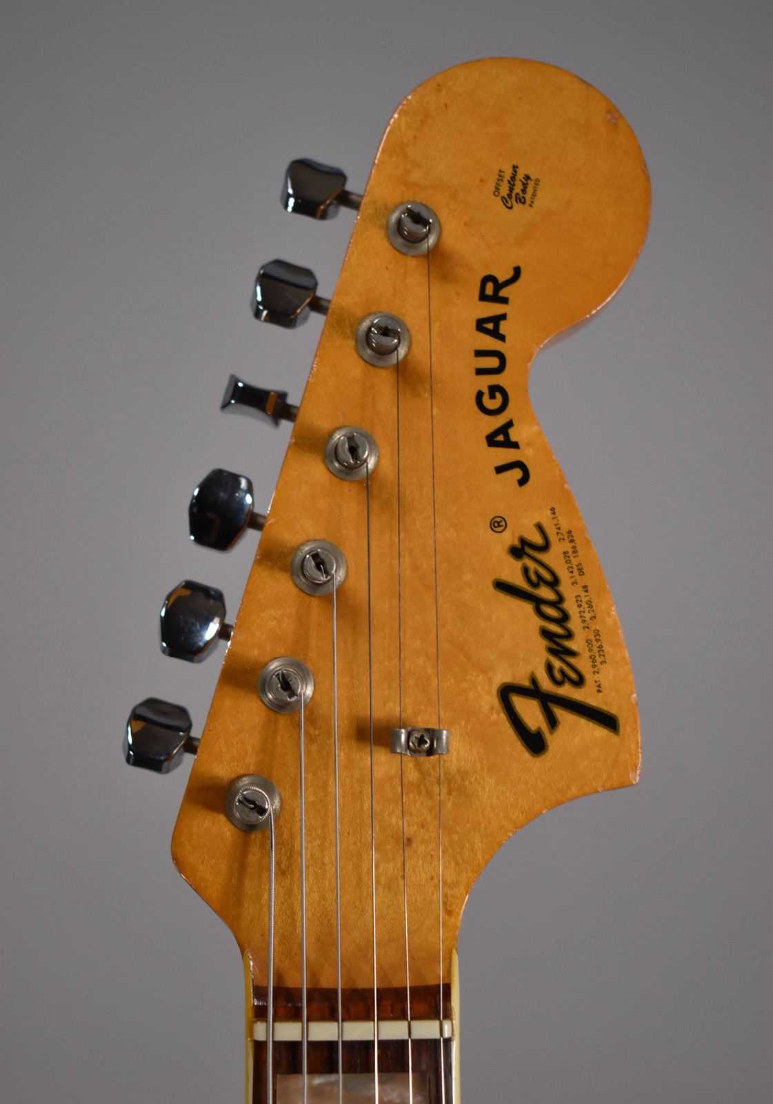 1971 Fender Jaguar 3-Tone Sunburst w/HSC
