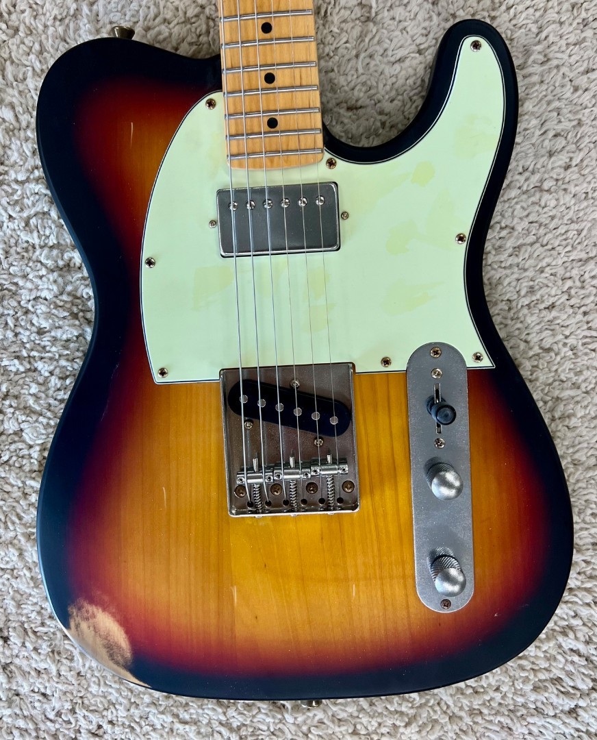 Jet Guitars Model JT-350-RLC – Relic Single Cut Classic T style Electric Guitar