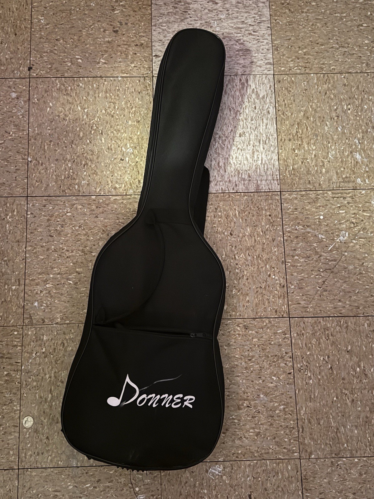 Donner Red Electric Guitar 6-String Set w/ Gig Bag, Cable, Capo, Amplifier