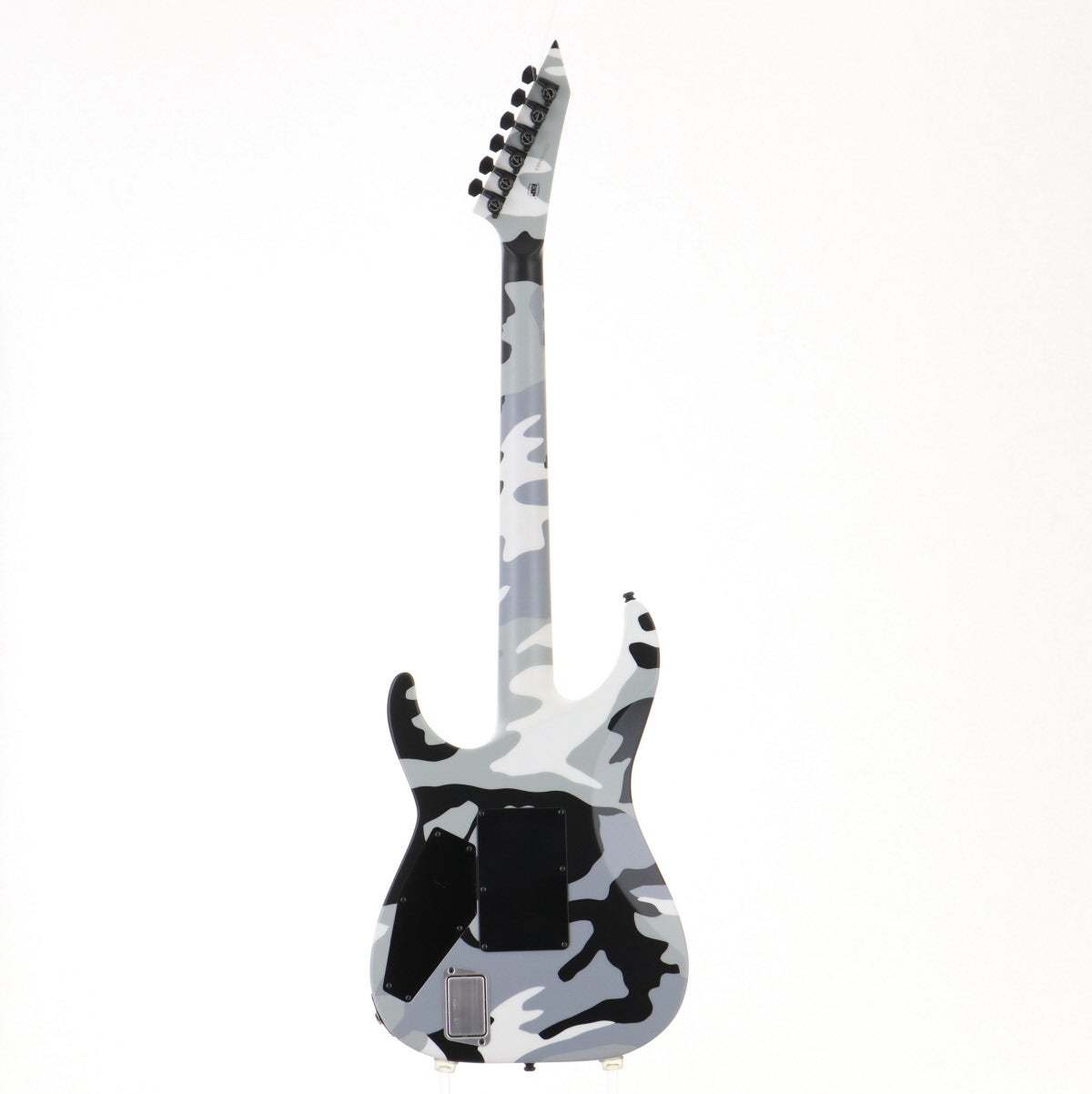 ESP E-II M-II Neck Thru Urban Camo EMG 81 Floyd Rose Japan Used