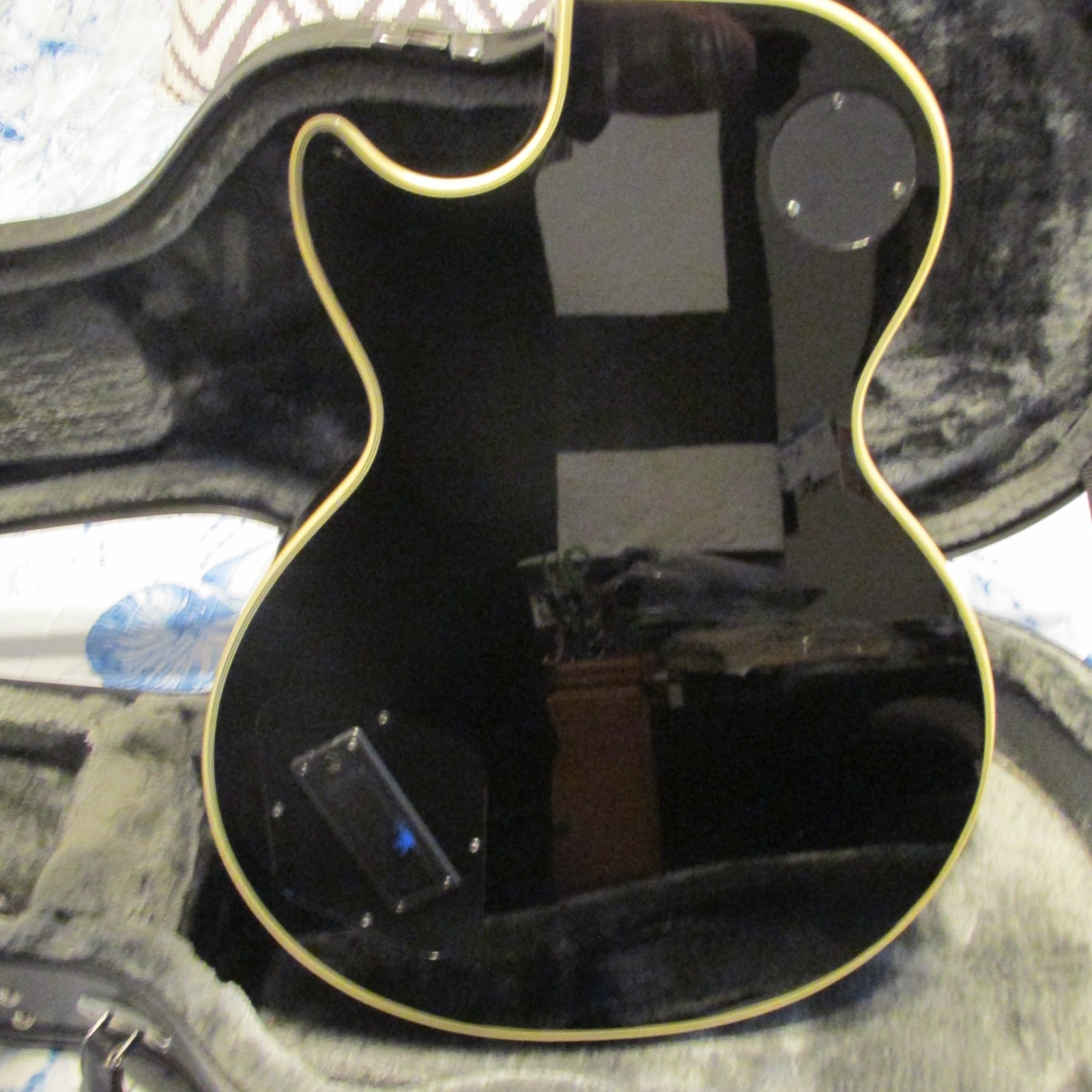Les Paul Custom Prophecy Plus Epiphone Shop Original Case Black/Green