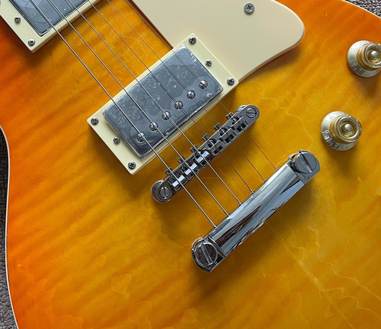 Standard electric guitar/rosewood fingerboard/flame maple top in stock