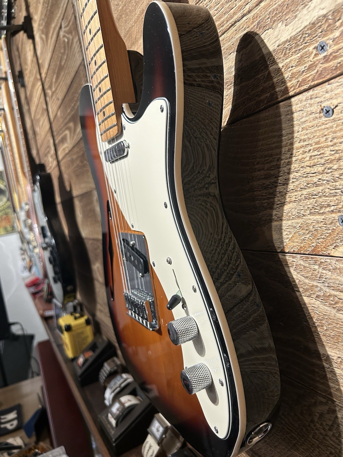 Fender Telecaster ThinLine Deluxe – 3TS Partscaster With Roasted Maple Neck