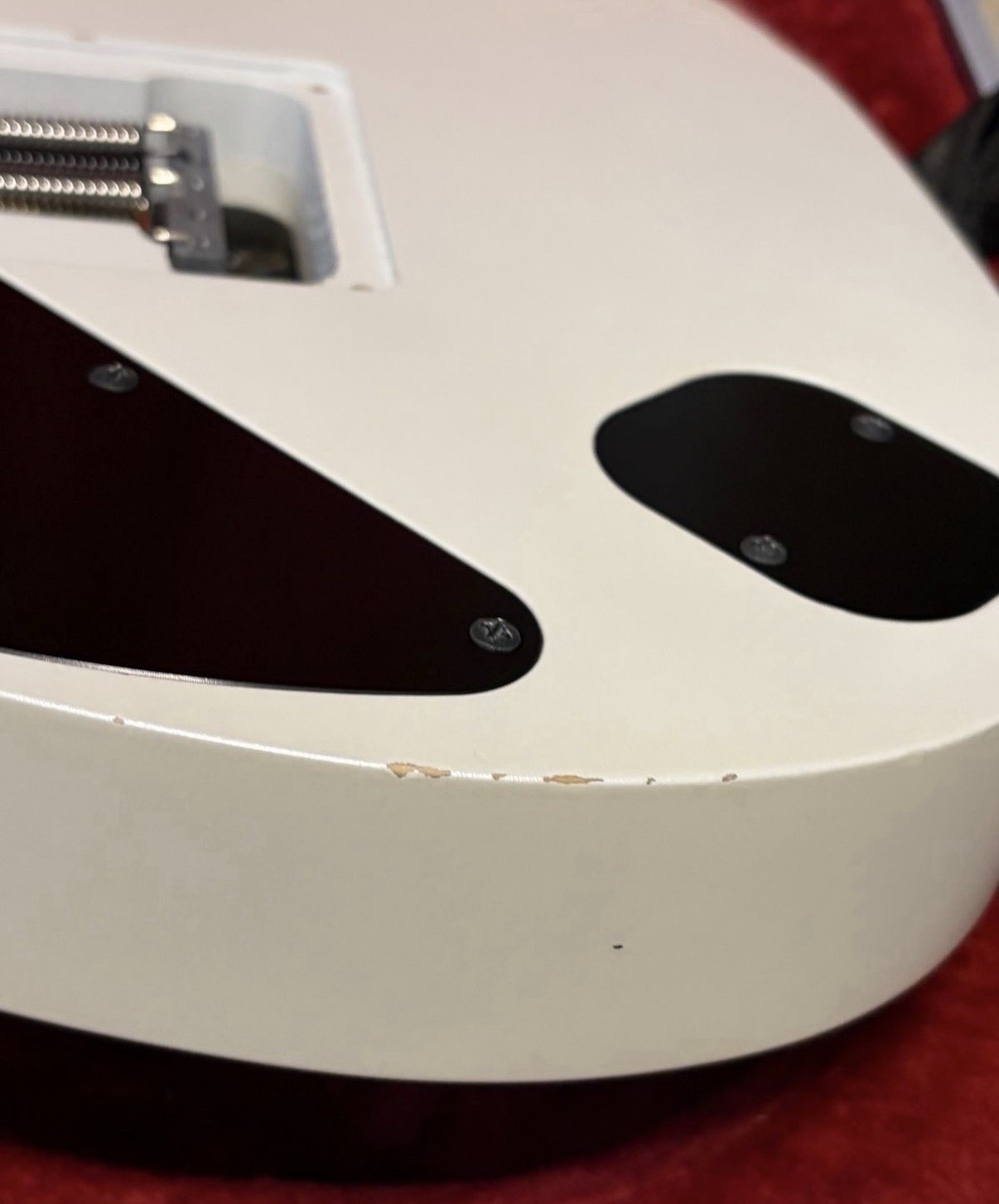 Ibanez RGD3127 Prestige 7-string guitar Pearl White Flat With Case