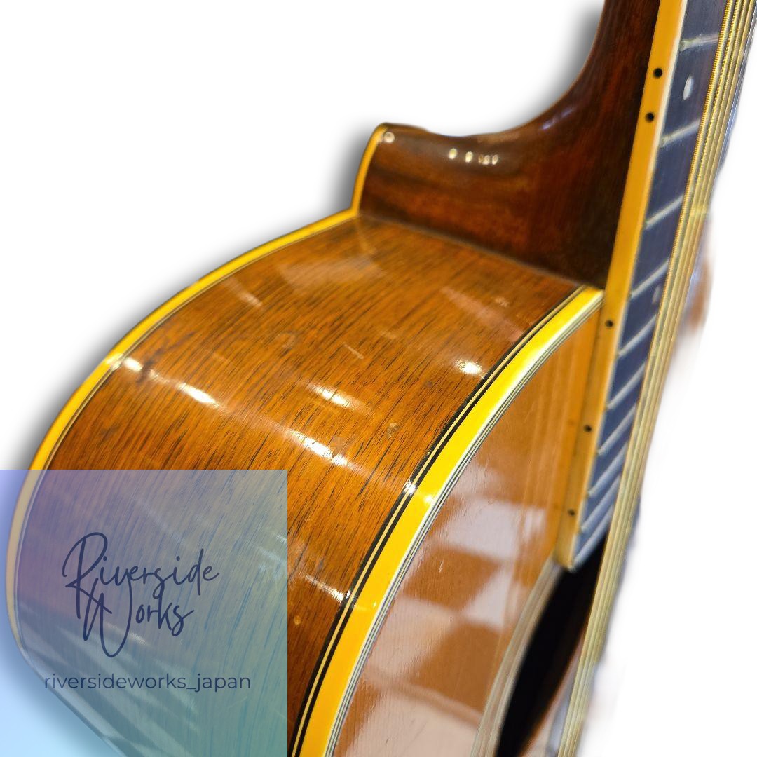Rare YAMAHA FG-440 Green Label Vintage New Jacaranda
