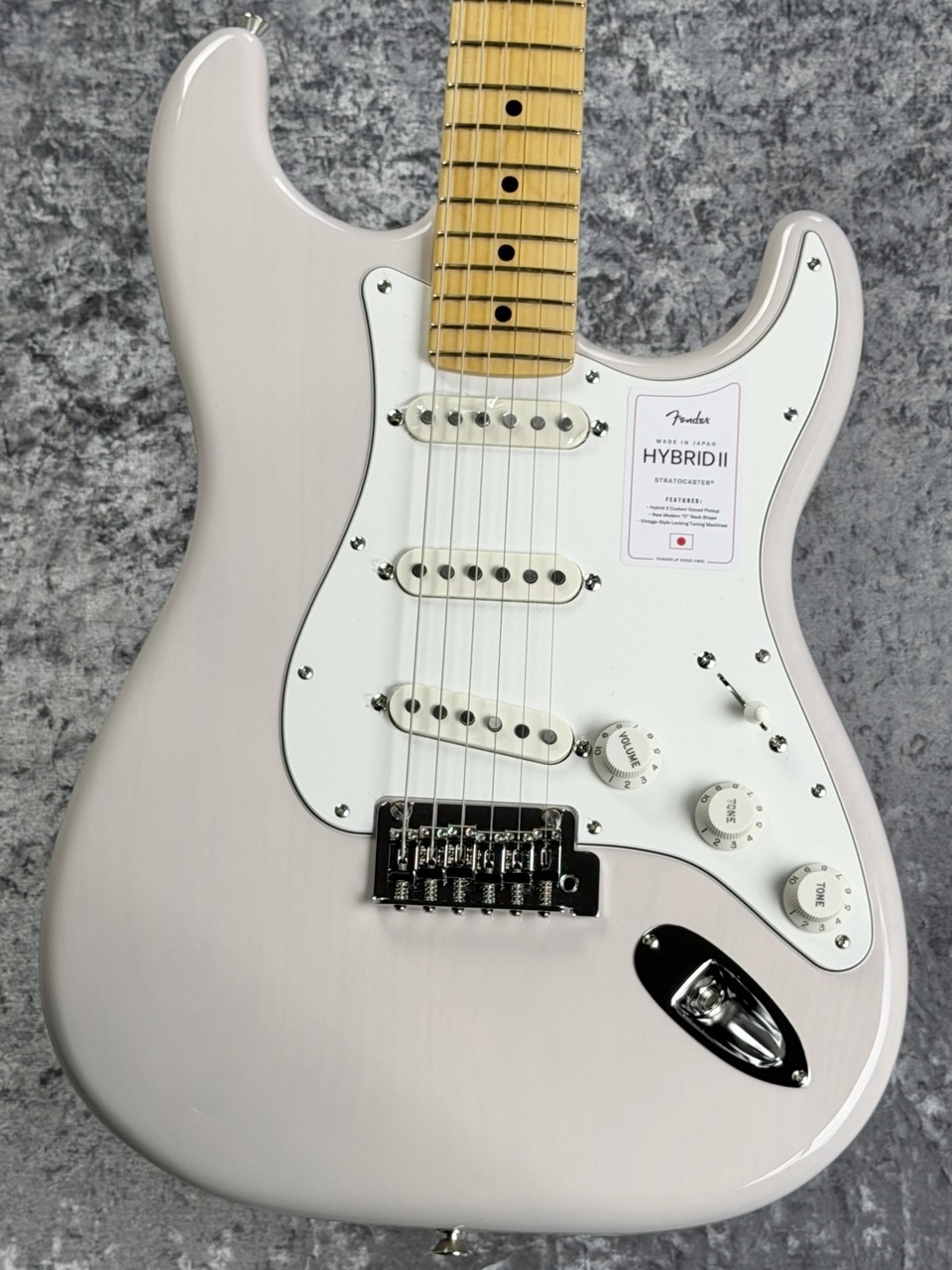 Fender Made in Japan Hybrid II Stratocaster Maple -US Blonde- #JD26012999 Approx