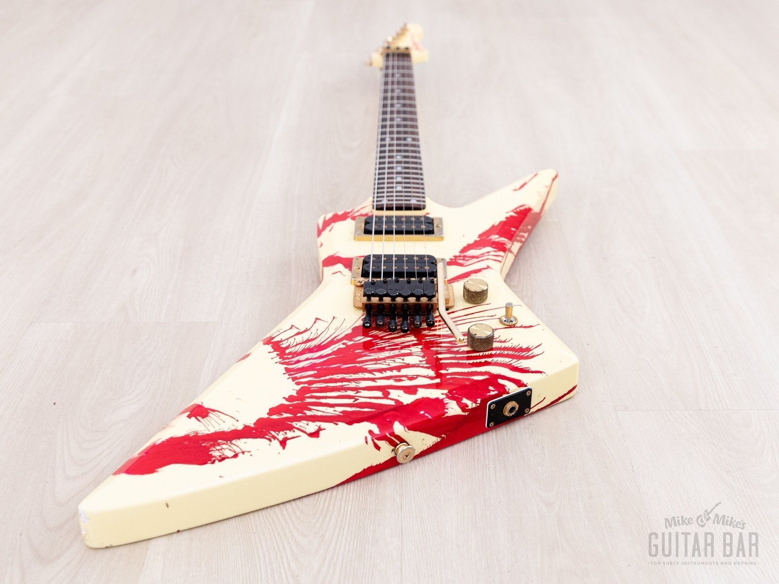 1984 Aria Pro II ZZ Custom w/ Gold Hardware & Floyd, Japan Matsumoku