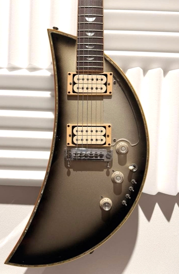 KAWAI MOONSAULT Sunburst CosmoMS-1000 1980’s Electric Guitar From Japan