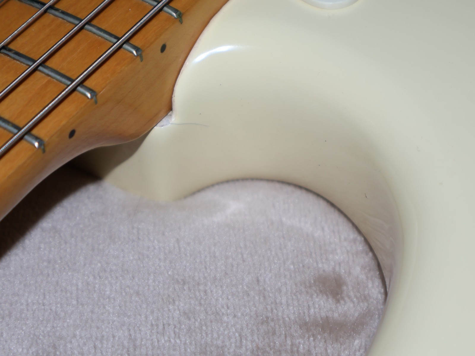 86-87 MIJ Japan Fender Squier Stratocaster ST-357 A Series Olympic White Gigbag!