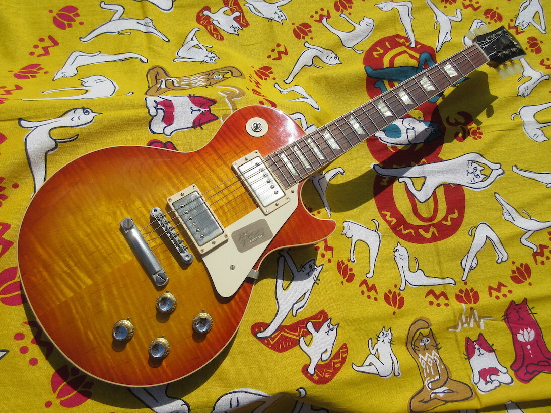 Gibson Custom Shop 1960 Les Paul Standard Vos Washed Cherry Sunburst