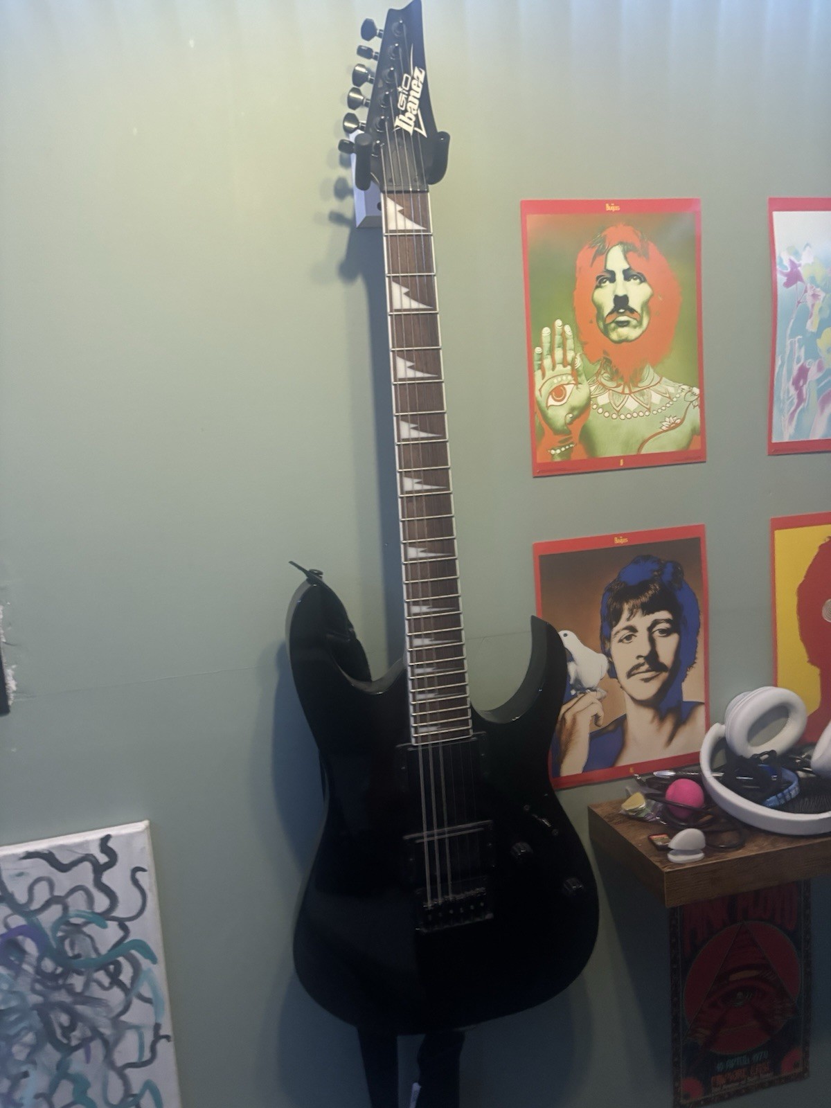 Ibanez GIO GRG121DX Electric Guitar Starter Package w/ Marshall Amp
