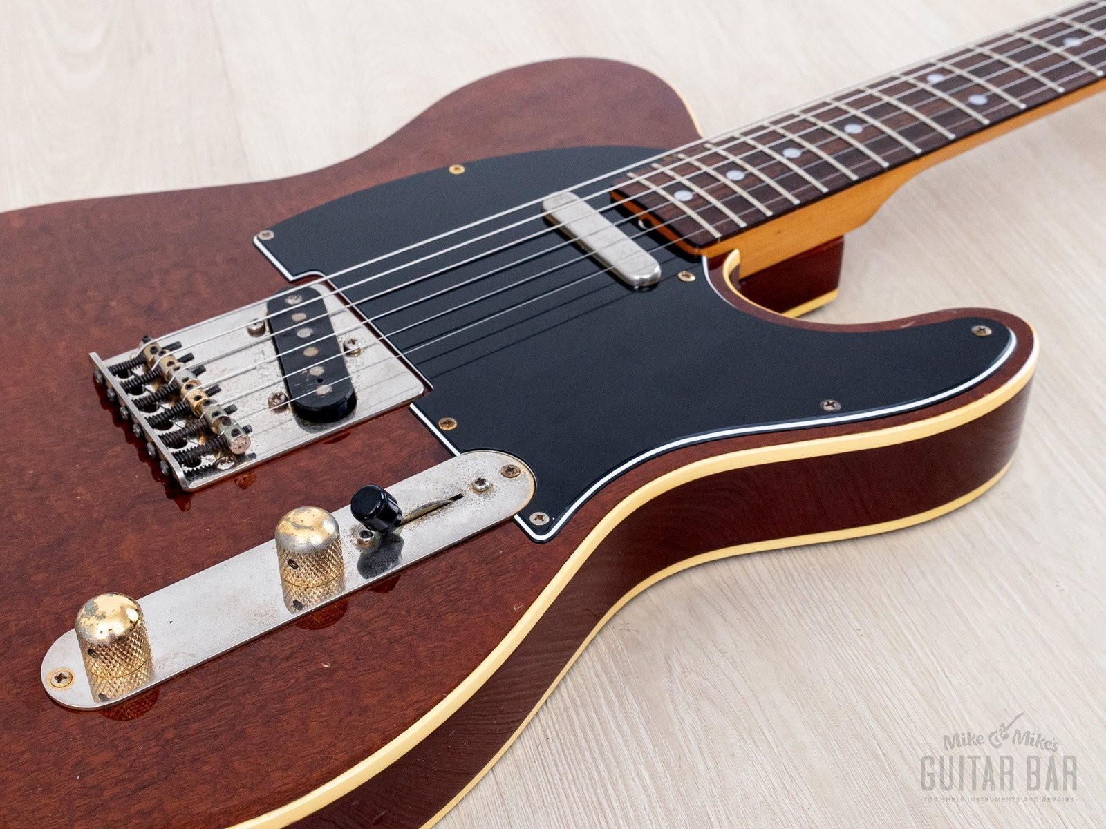 1984 Tokai Breezysound TTE60 TM T-Style Custom Vintage Guitar w/ Tweed Case