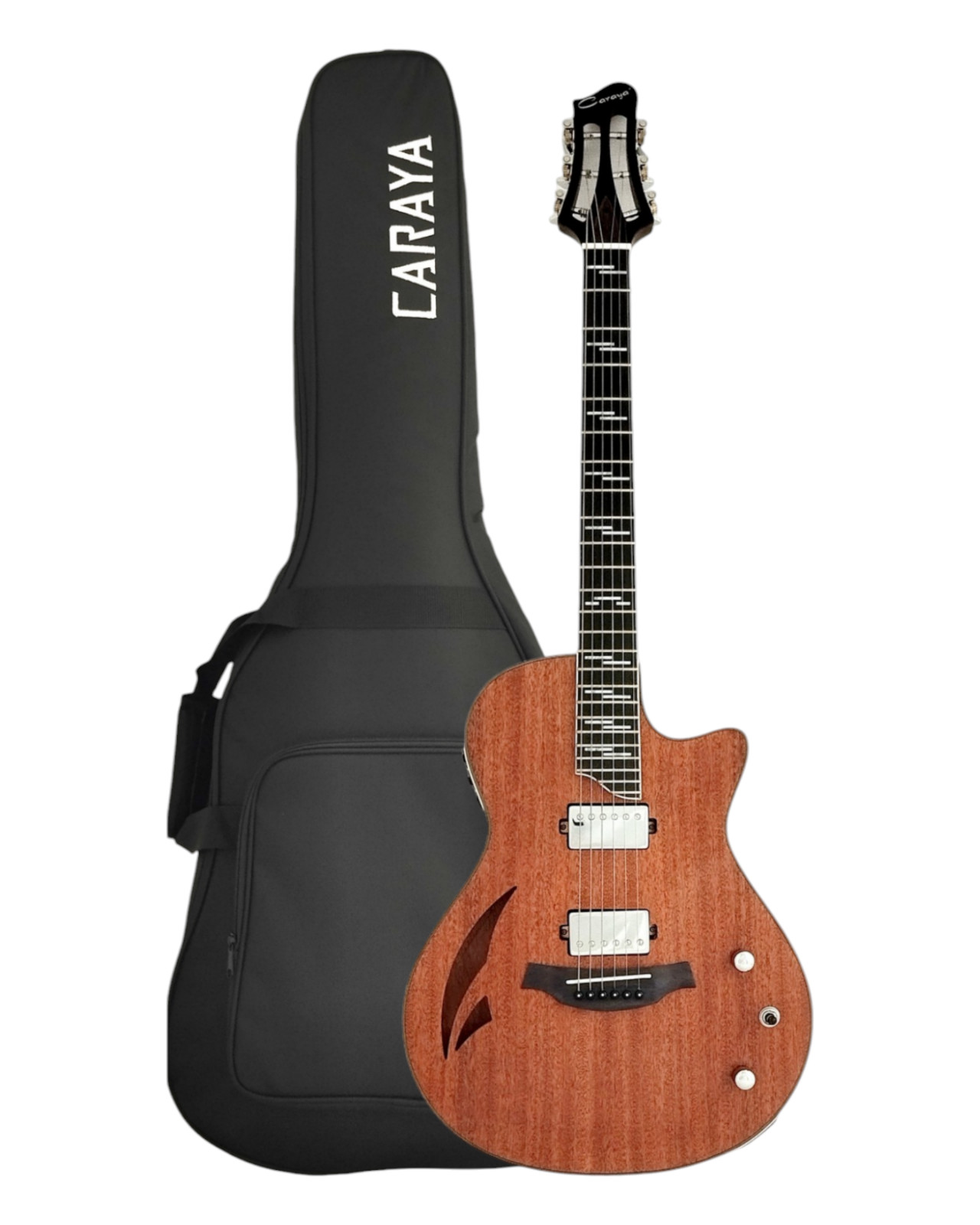 Haze MULTISPECIALIST3 Hybrid All-In-One Electro-Acoustic Guitar w/Choice of Case