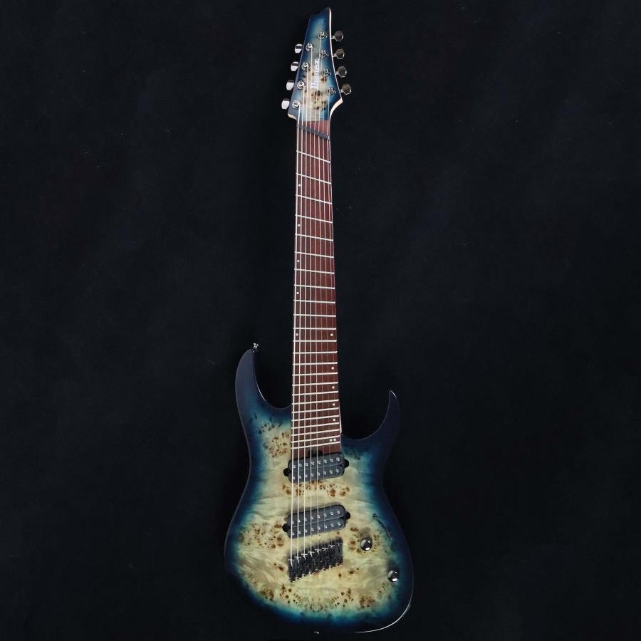 Ibanez RGMS8PB osmic Blue Starburst S N: I250503228 8 string