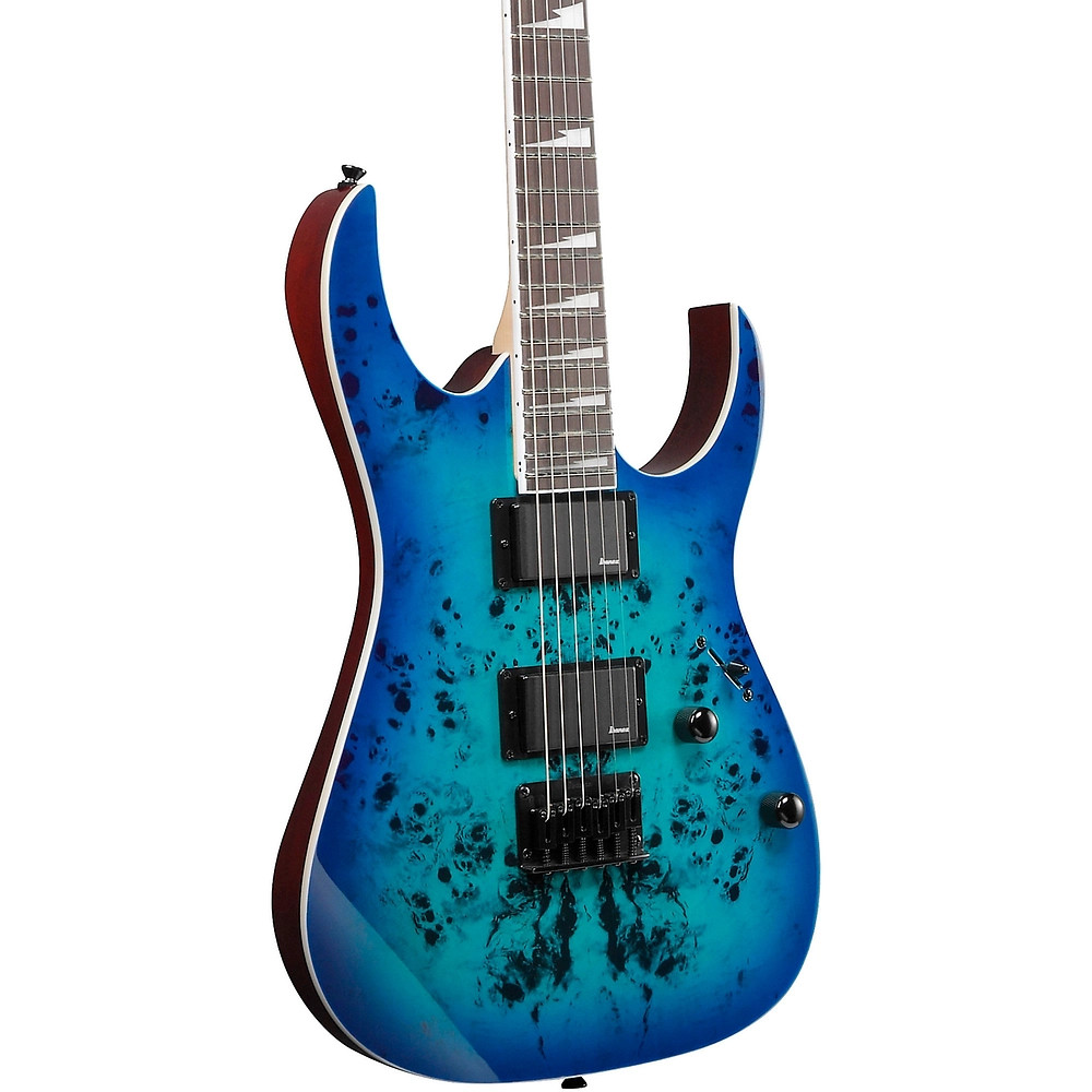 Ibanez GRGR221PA GRG Series 6str Electric Guitar Aqua Burst