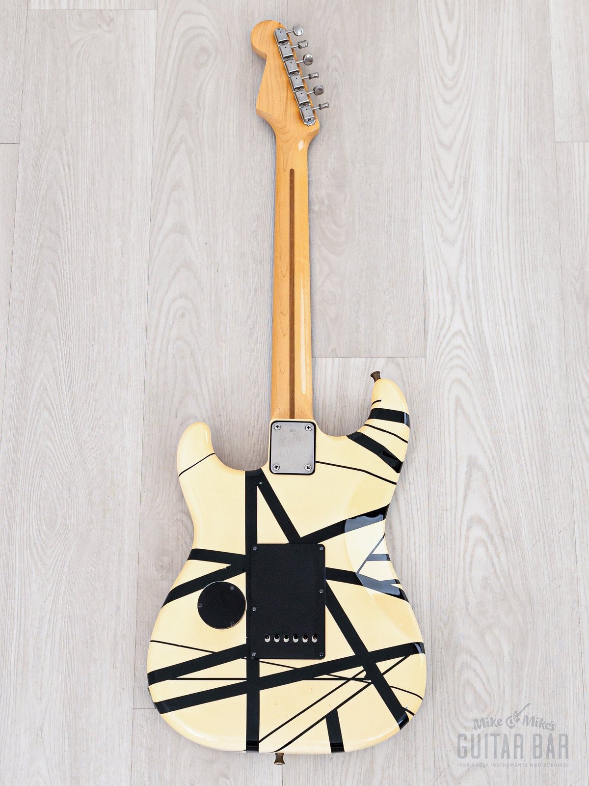 ESP Custom Shop “Kohji” Superstrat Striped EVH-Style Eruption w/ DiMarzio