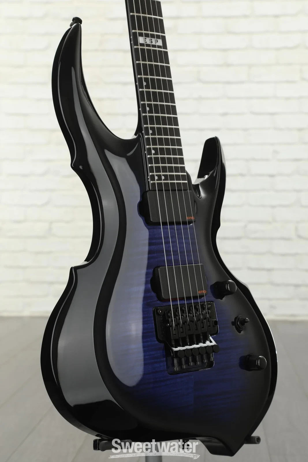 ESP E-II FRX FM Reindeer Blue RDB Electric Guitar + Hardshell Case MIJ