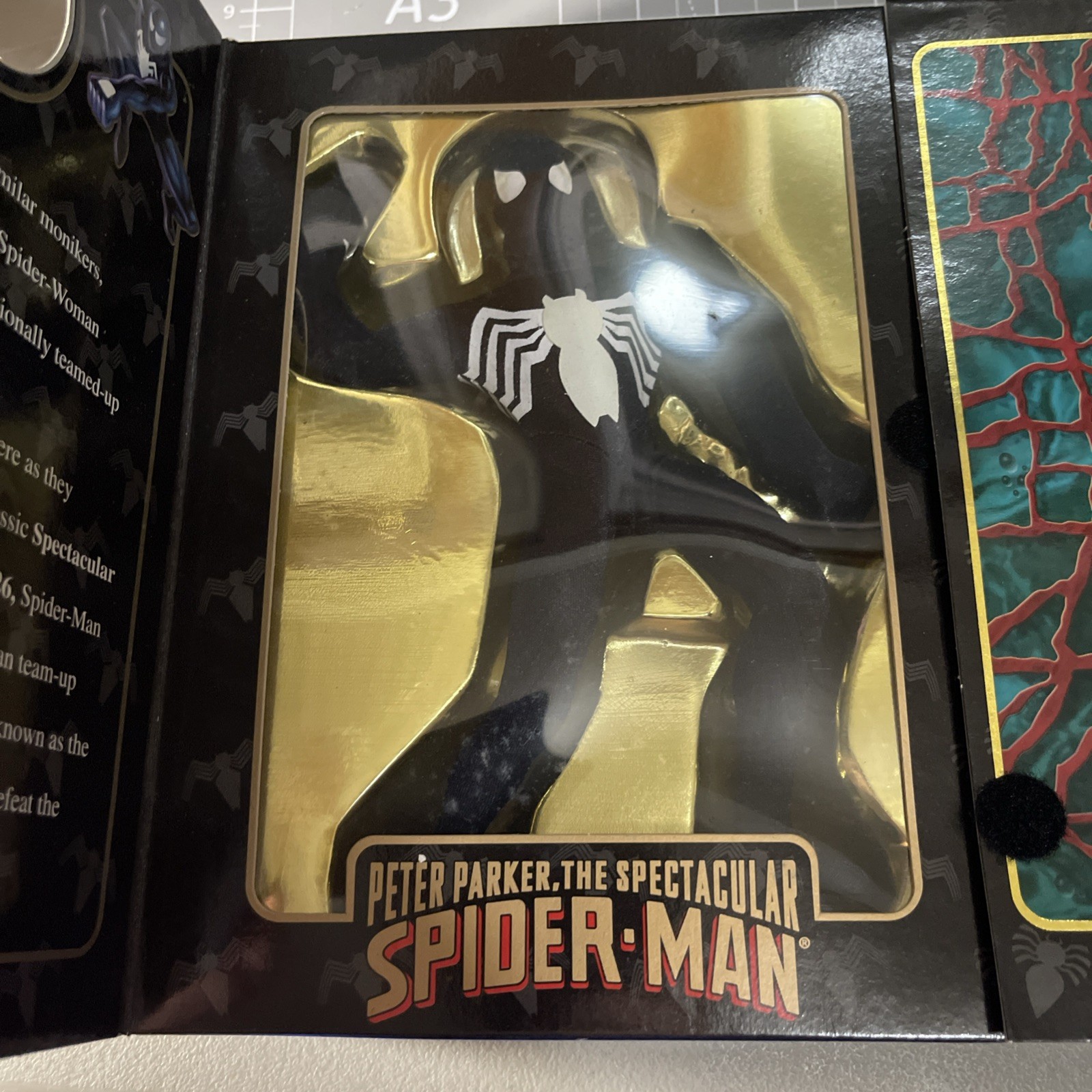 Vintage Marvel Spider-man & Spider-woman 1998 ToyBiz Famous Covers Series 🔑