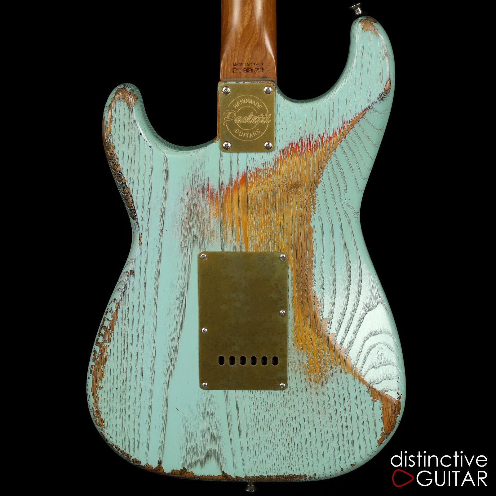 NEW PAOLETTI STRATOSPHERIC LOFT SURF GREEN RECLAIMED CHESTNUT MADE IN ITALY