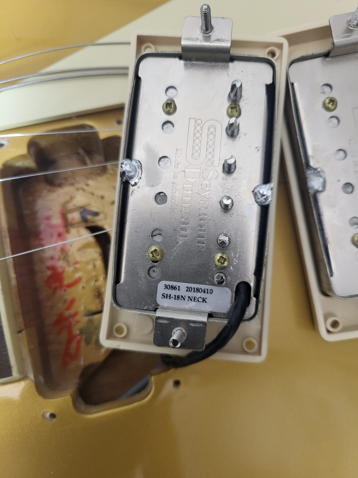 Epiphone Les Paul Standard 50s Goldtop – Seymour Duncan Whole Lotta HB Pickups