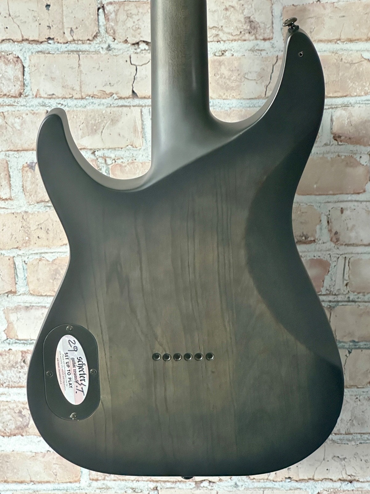 Schecter KM-6 Keith Merrow Signature 2015 – Trans Black Flame
