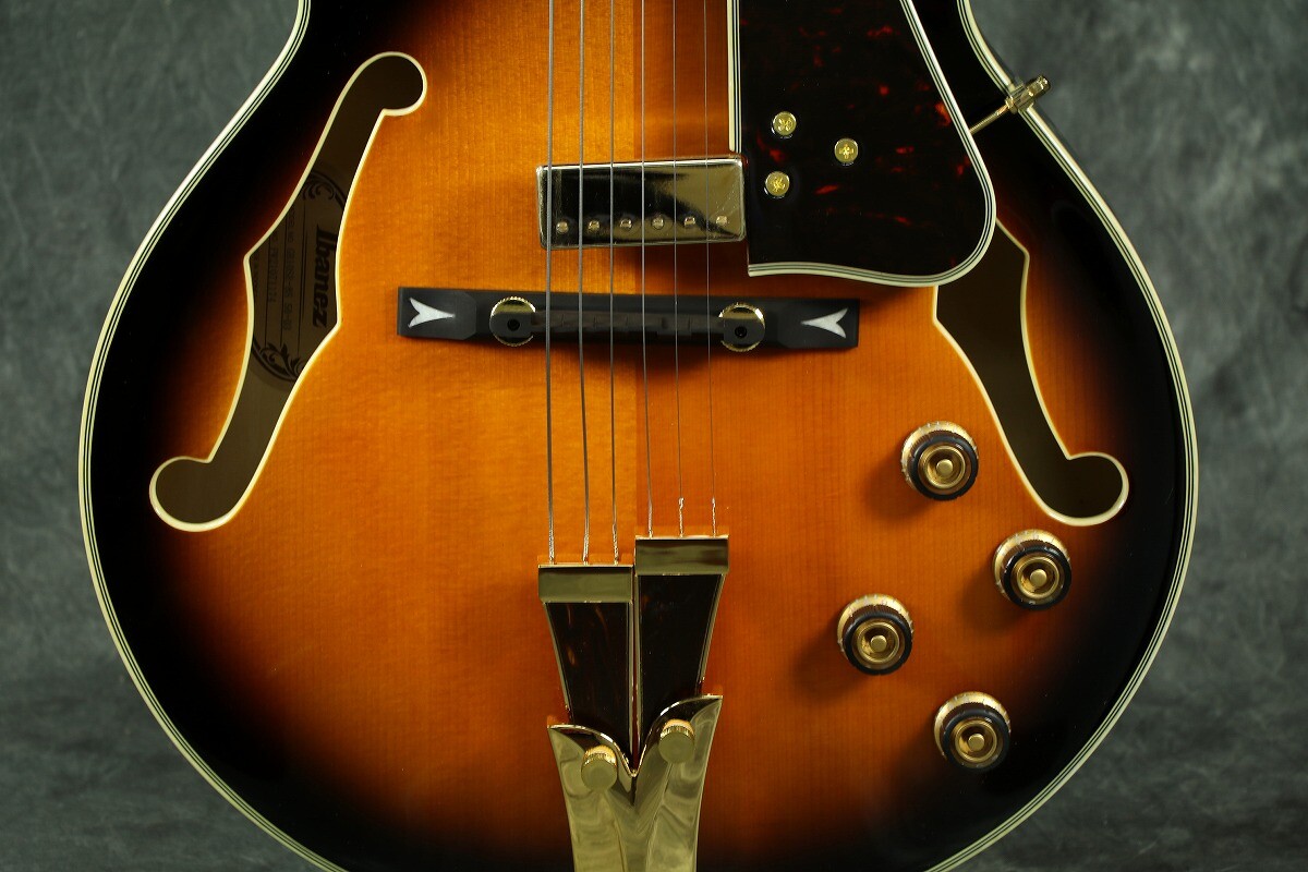 Ibanez GB10SE-BS George Benson Signature Model Brown Sunburst with hard case