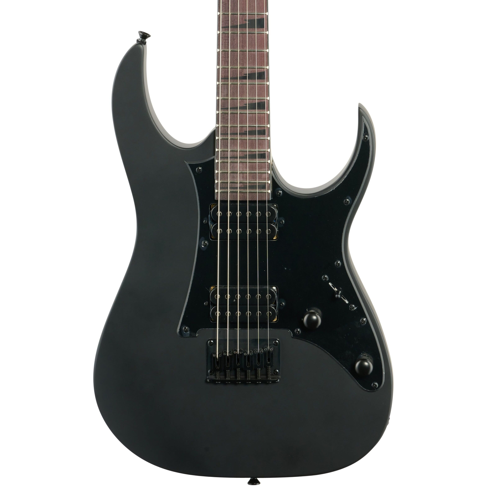 Ibanez GRGR131DX Gio Electric Guitar, Purpleheart Fingerboard, Black Flat