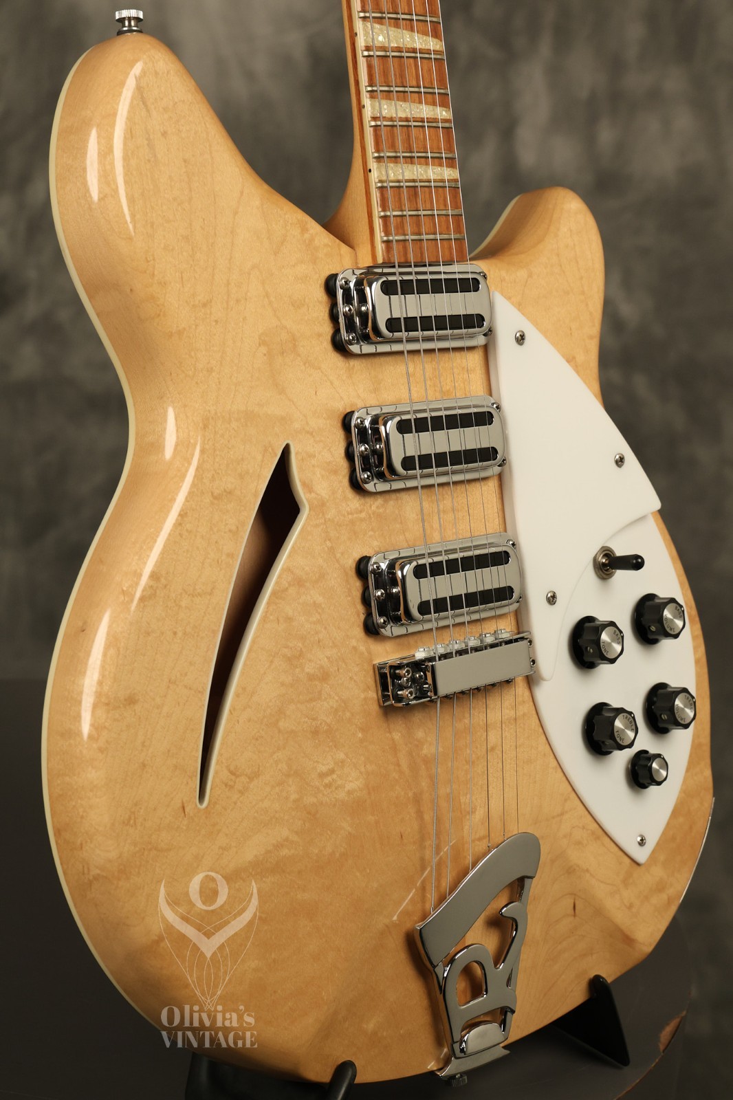 Rickenbacker set from their museum 1960s/80s w/ sequential serial #s 370 365 375