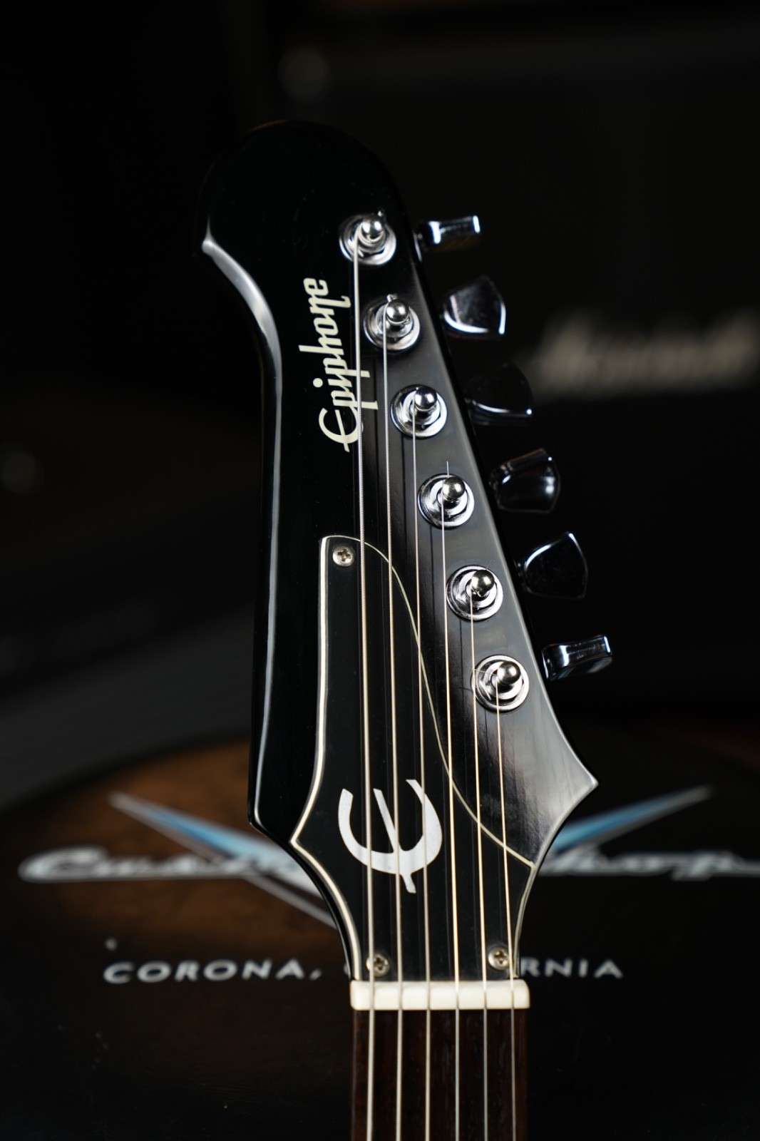 1999 Epiphone Firebird III, Made in Korea – Vintage Sunburst / Original Gig Bag