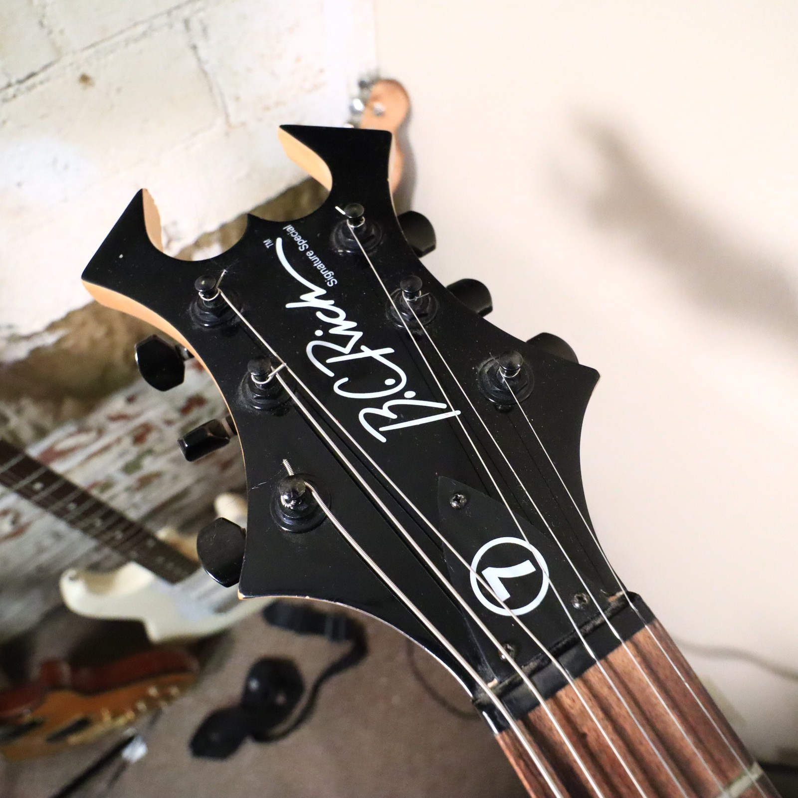 BC Rich Kerry King Signature KKV Tribal Flame Flying V Electric Guitar