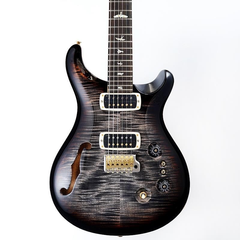 Paul Reed Smith(PRS) PRS 40th Custom 24-08 Semi-Hollow Charcoal Tri-Color Burst