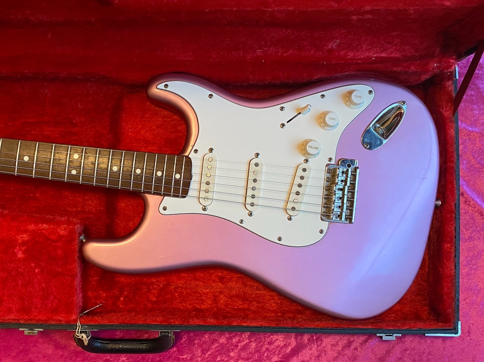 Rare 1982 Fernandes RST-50 64 Revival Strat Type Burgundy Mist MIJ Japan Vintage